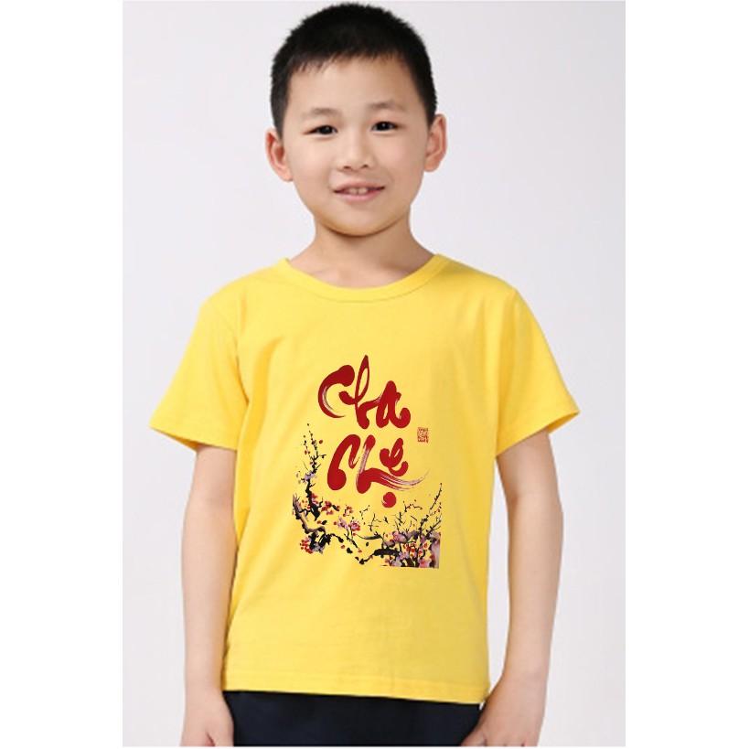 Áo thun Bé Trai vải mềm mịn thoáng mát in hình độc đáo BT11
