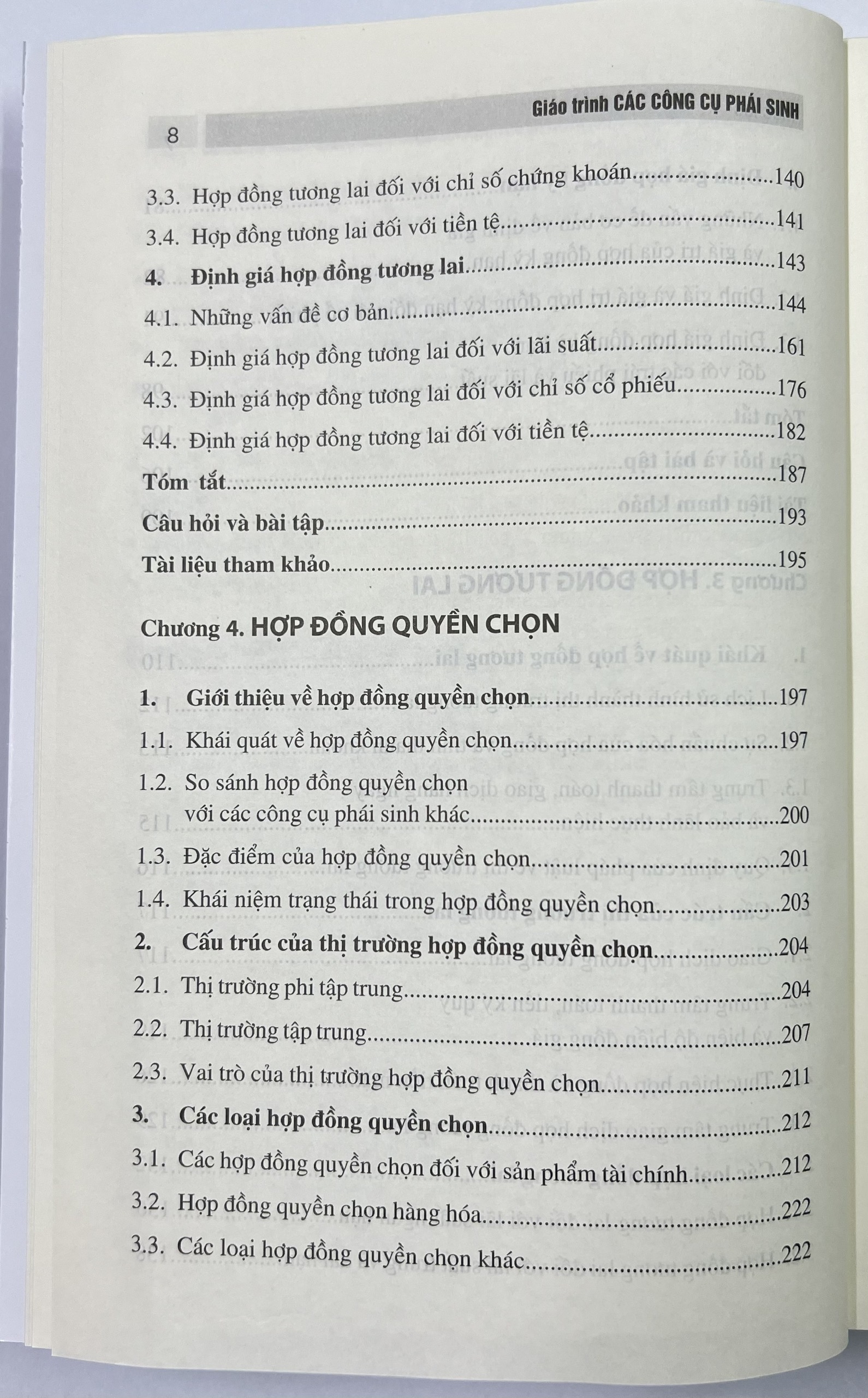 Sách - Giáo Trình Các Công Cụ Phái Sinh (Tái bản lần thứ nhất)