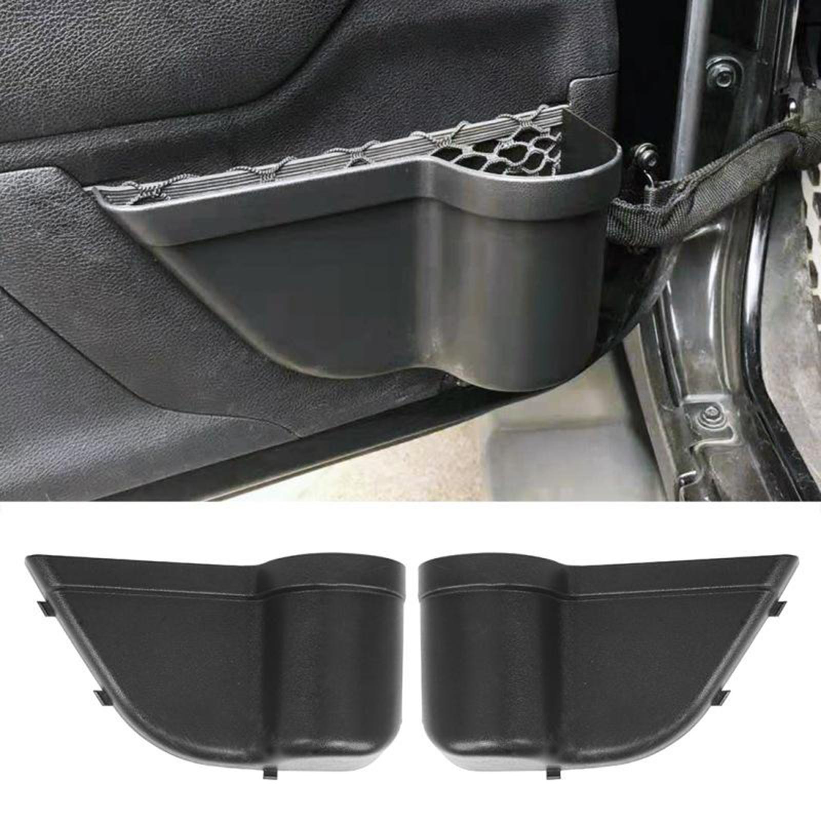 Front Door Inserts Organizer Net Replacement for 2011 2018 JK JKU Made of Highly Reliable Quality And Durable Material