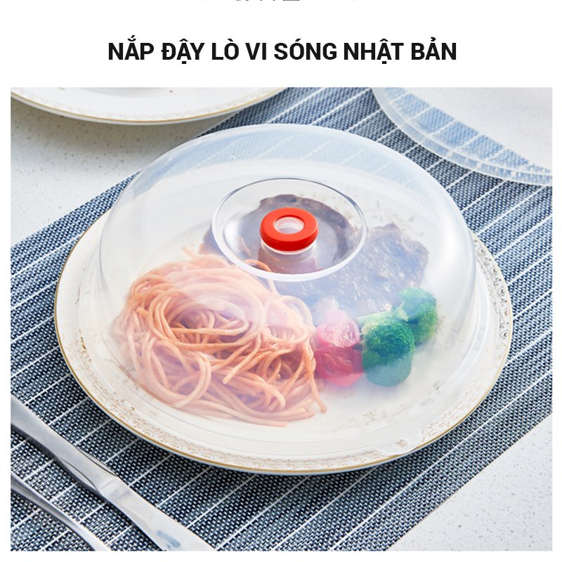 Combo 2 nắp đậy dùng cho lò vi sóng nội địa Nhật Bản