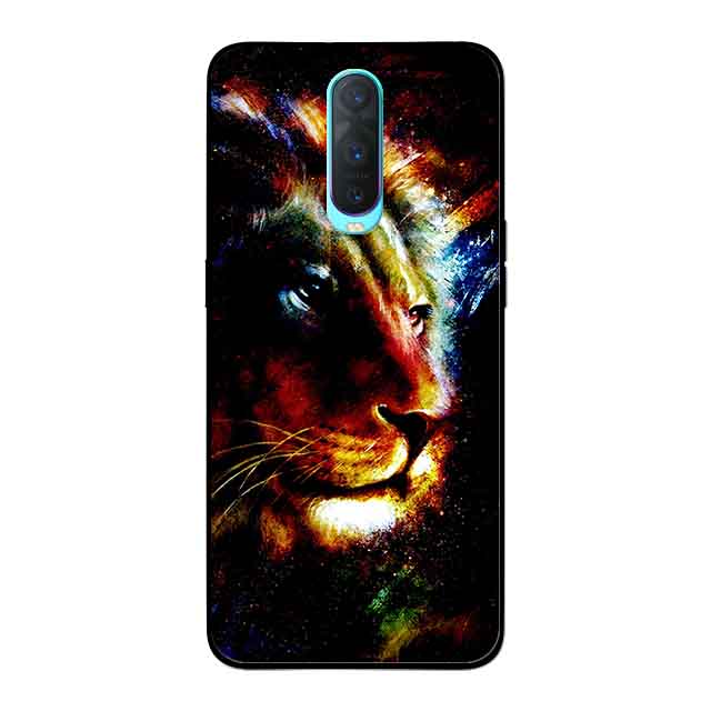 Ốp Lưng in cho Oppo R17 Pro Mẫu Sư Tử Nhiều Màu - Hàng Chính Hãng