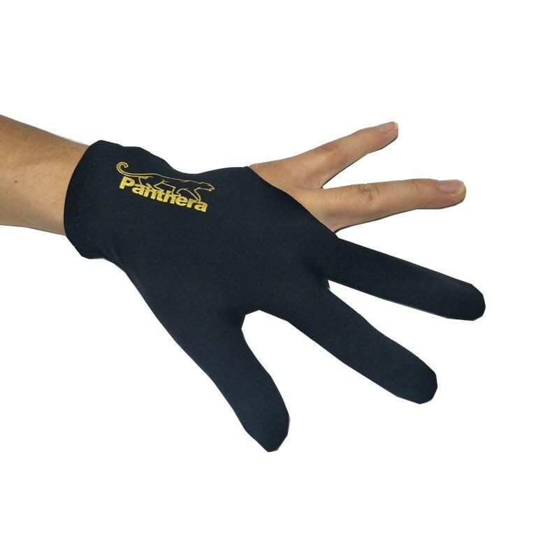 Three Finger Snooker Billiard Cue Glove Lycra Fabrics Embroidery Left Hand Open Pool Fitness Accessories Hot Sale Dropshipping