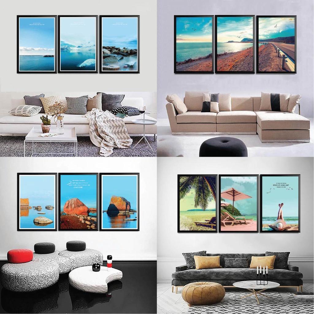 Tranh khung phong cảnh bãi biển đẹp