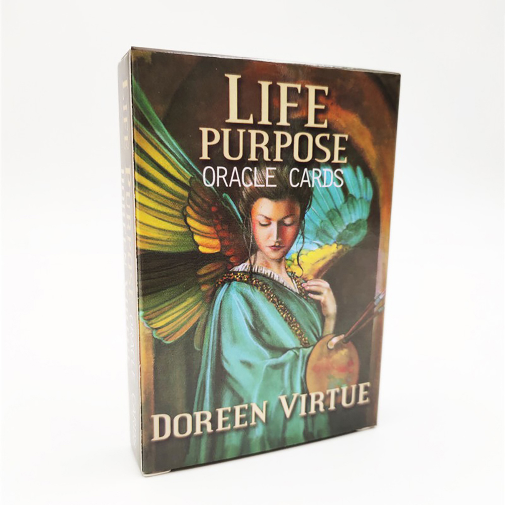 [Size Gốc] Bộ Bài Oracle Life Purpose 44 Lá Bài Tặng Đá Thanh Tẩy