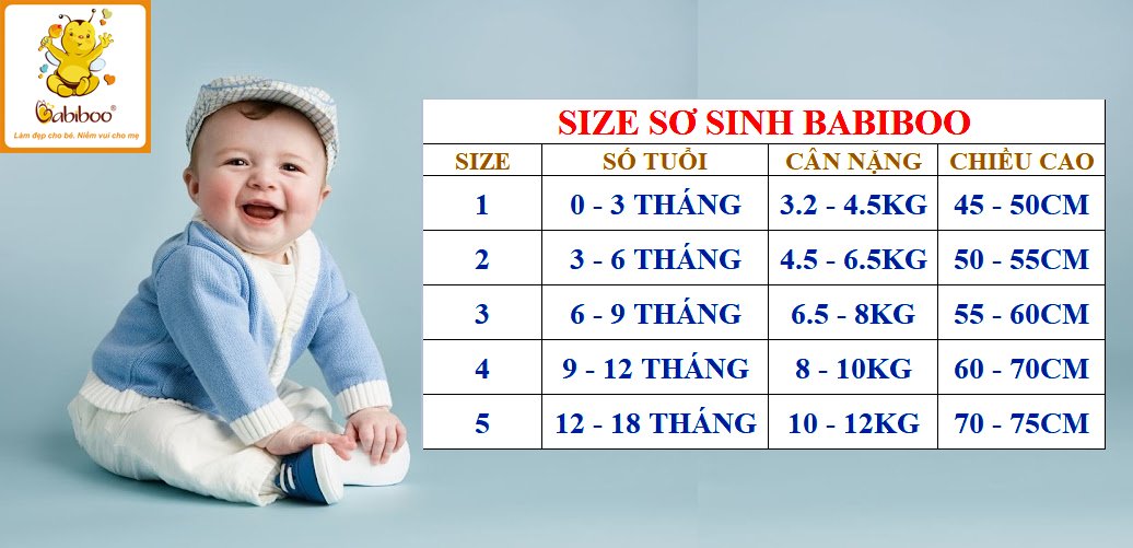 ÁO SƠ SINH raplan cài giữa tay dài Viscose mềm mịn BTK23