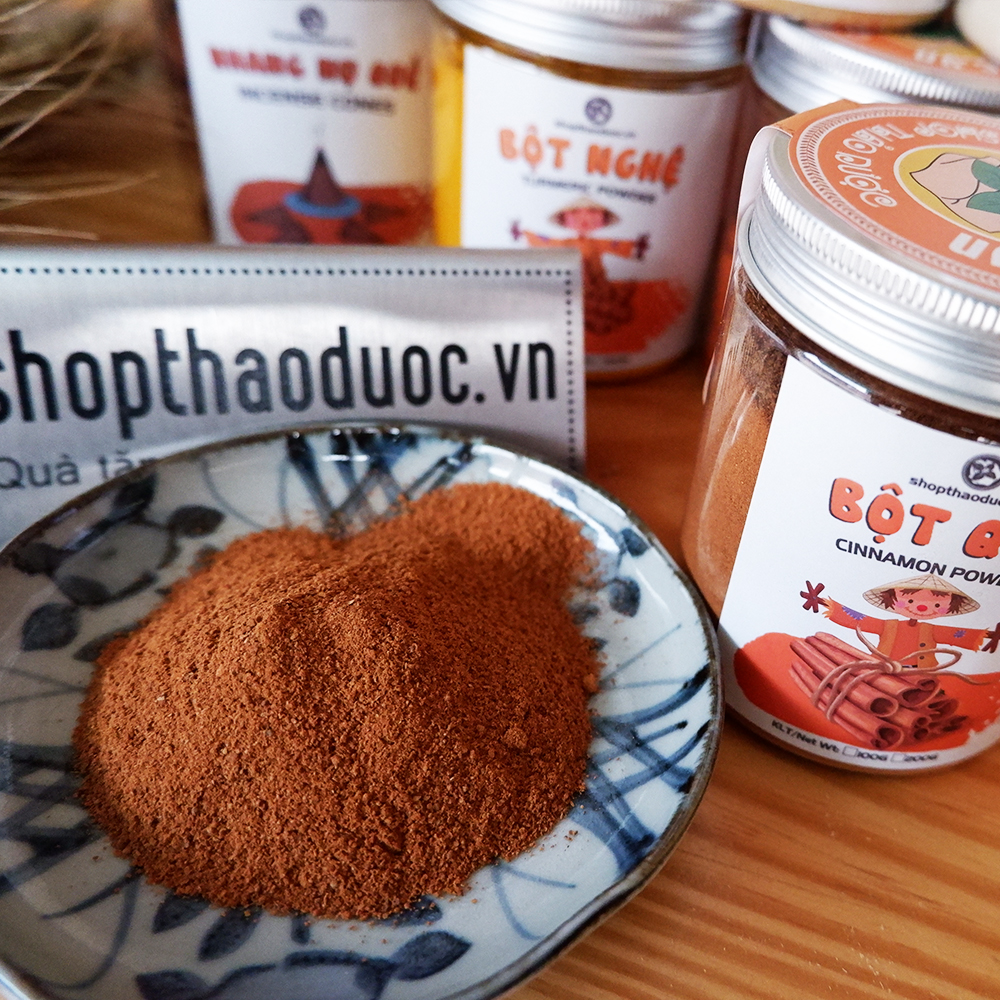 Bột Quế Sấy Lạnh 100g Shopthaoduoc - Bột Quế Nguyên Chất 100%