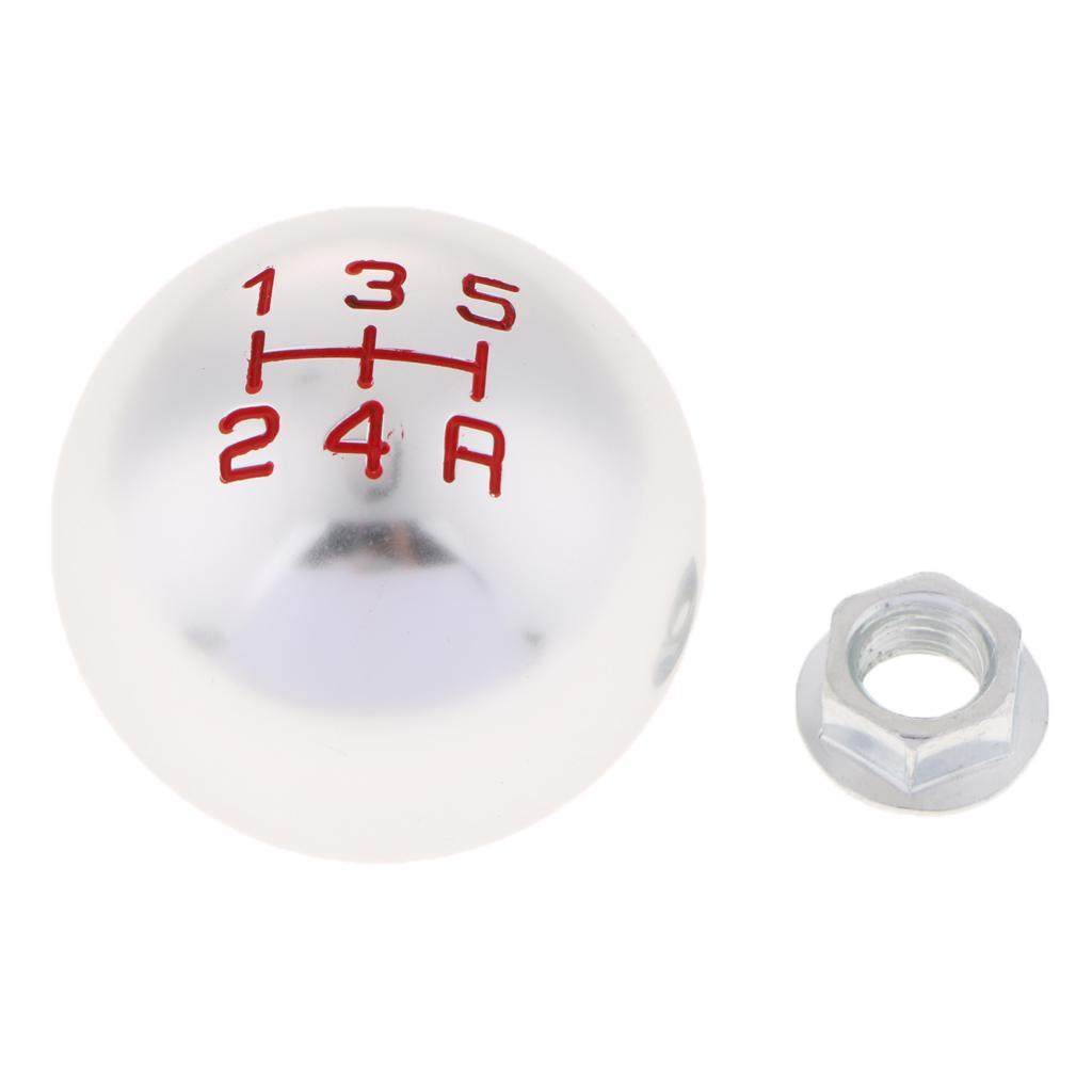 Manual Ball Gear Shifter Stick Knob 5 Speed For