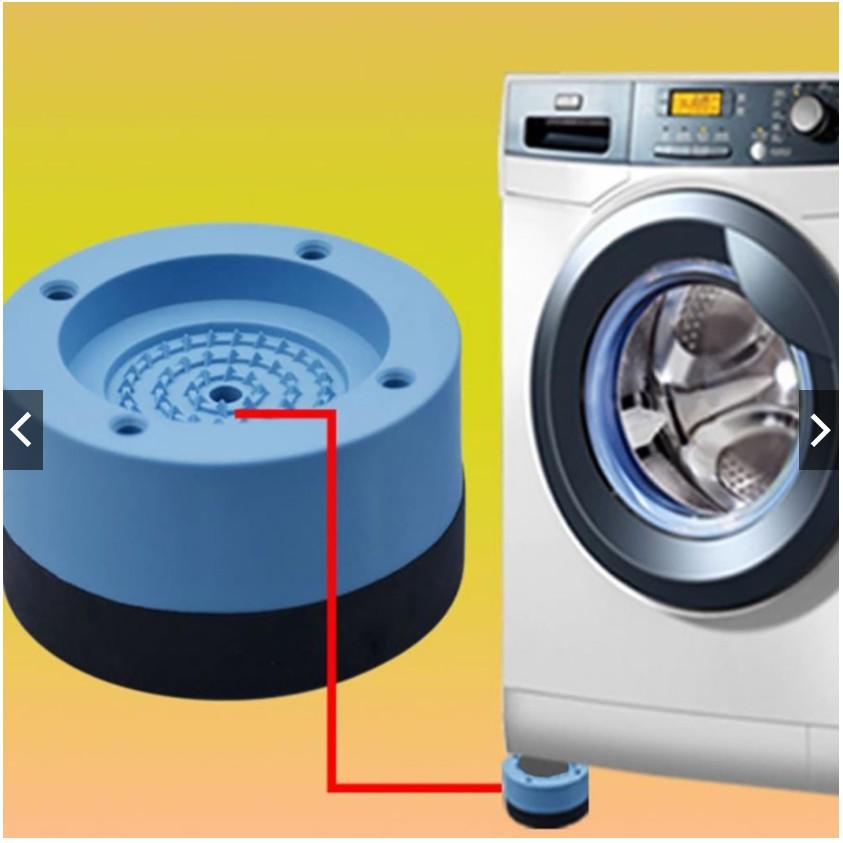 Bộ 4 Đế chân máy giặt chống rung, chống ồn- Đế chống rung máy giặt