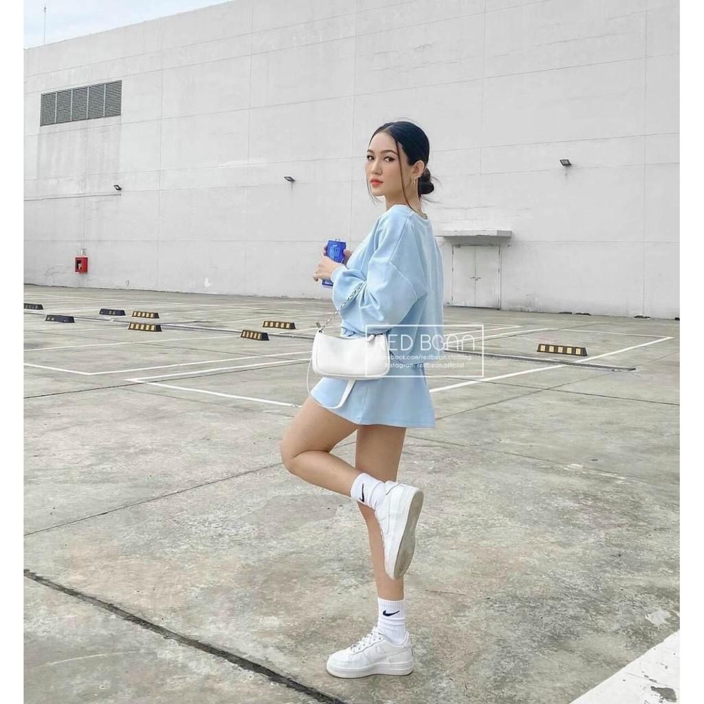 Set 3 món kèm chân váy siêu cute kèm hình thật, áo trong có mút