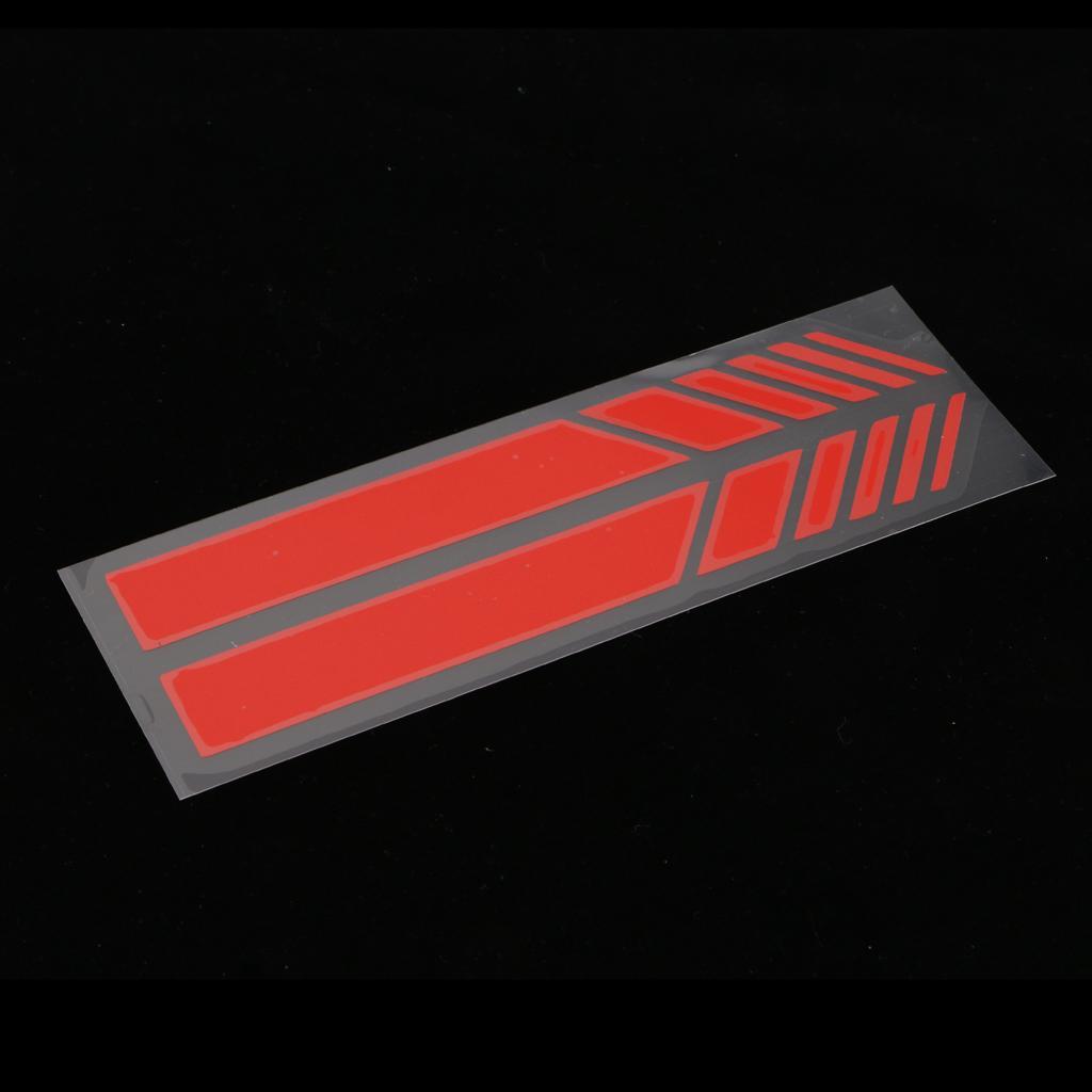 4x5D Car Accessories Rearview Mirror Carbon Fiber Sticker Vinyl Stripe Decal