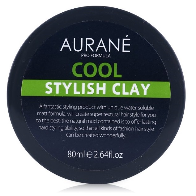 Sáp tạo kiểu tóc nam cứng mờ Aurane Cool Stylish Clay 80ml
