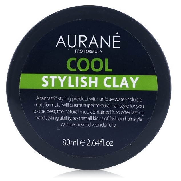 Sáp tạo kiểu tóc nam cứng mờ Aurane Cool Stylish Clay 80ml