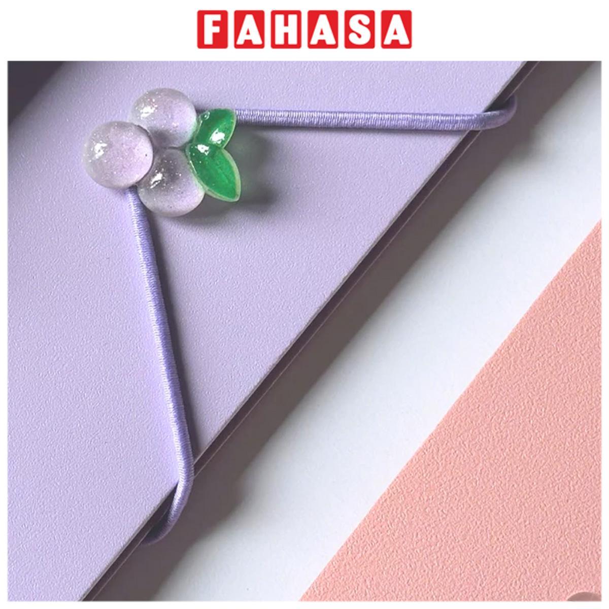 Sổ Còng Trang Trí A5 Bìa Cứng - 80 Trang - 6 Lỗ Charm Dây Tone Pastel - Sworld ST6191-PE - Purple