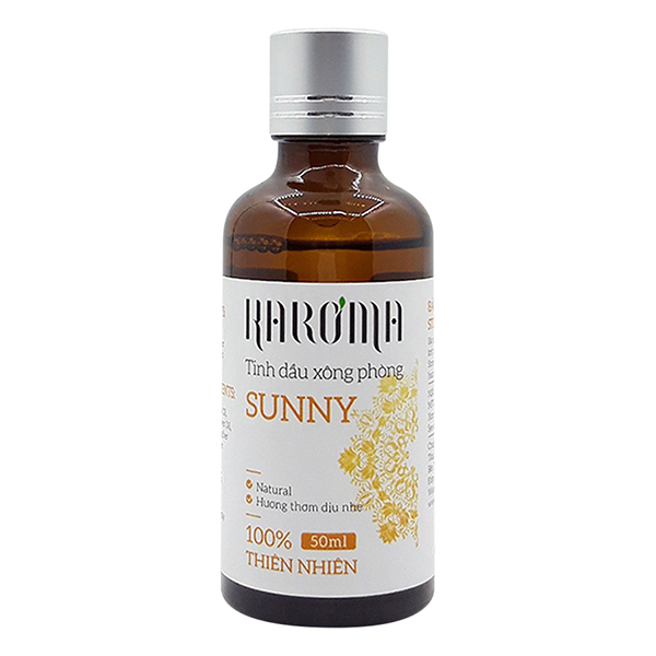 Combo Tinh Dầu Xông Phòng Sunny Karoma (50ml) + Tinh Dầu Sả Chanh Karoma (50ml)