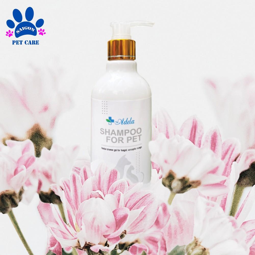 Sữa tắm Shampoo For Pet hỗ trợ phòng và trị nấm, viêm da cho chó mèo (mẫu mới 2024)