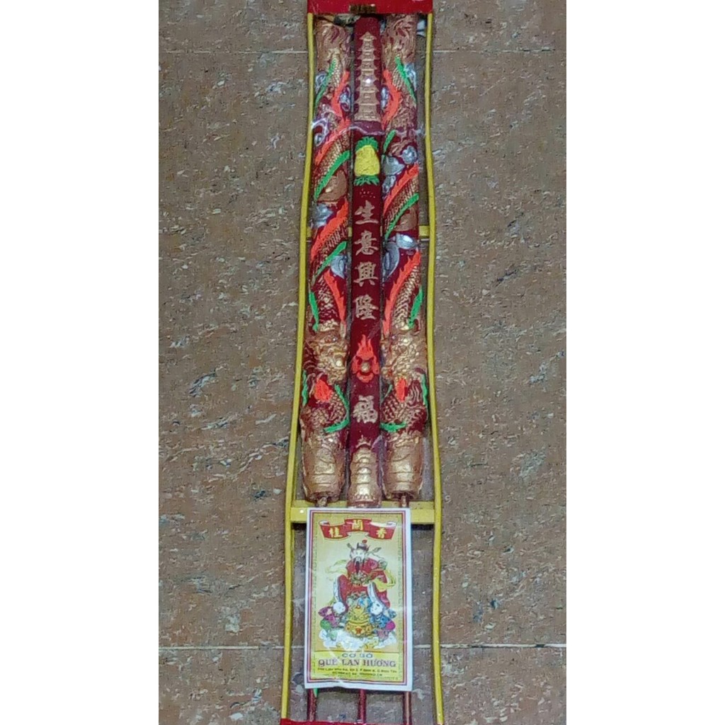 Nhang chạm rồng 73cm