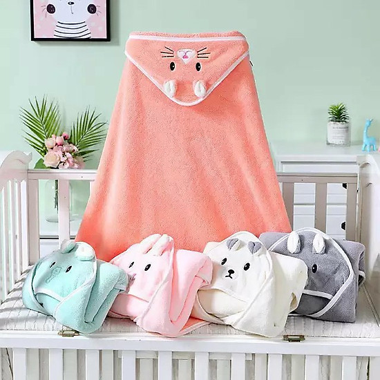 Chăn quấn, chăn ủ 100% sợi cotton bông cực kỳ mềm mịn và an toàn cho da bé(cam kết dày đẹp)N20