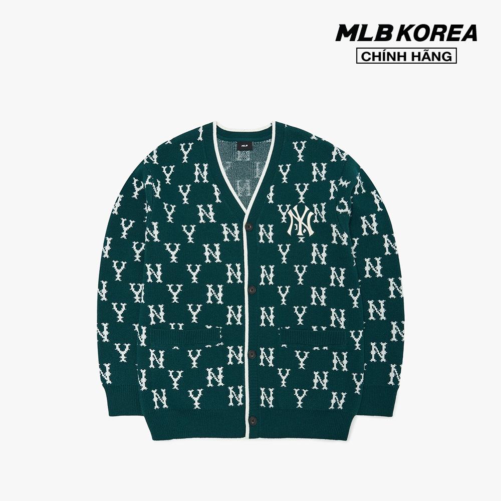 MLB - Áo khoác cardigan phom suông Classic Monogram Front Pattern 3AKCM0124