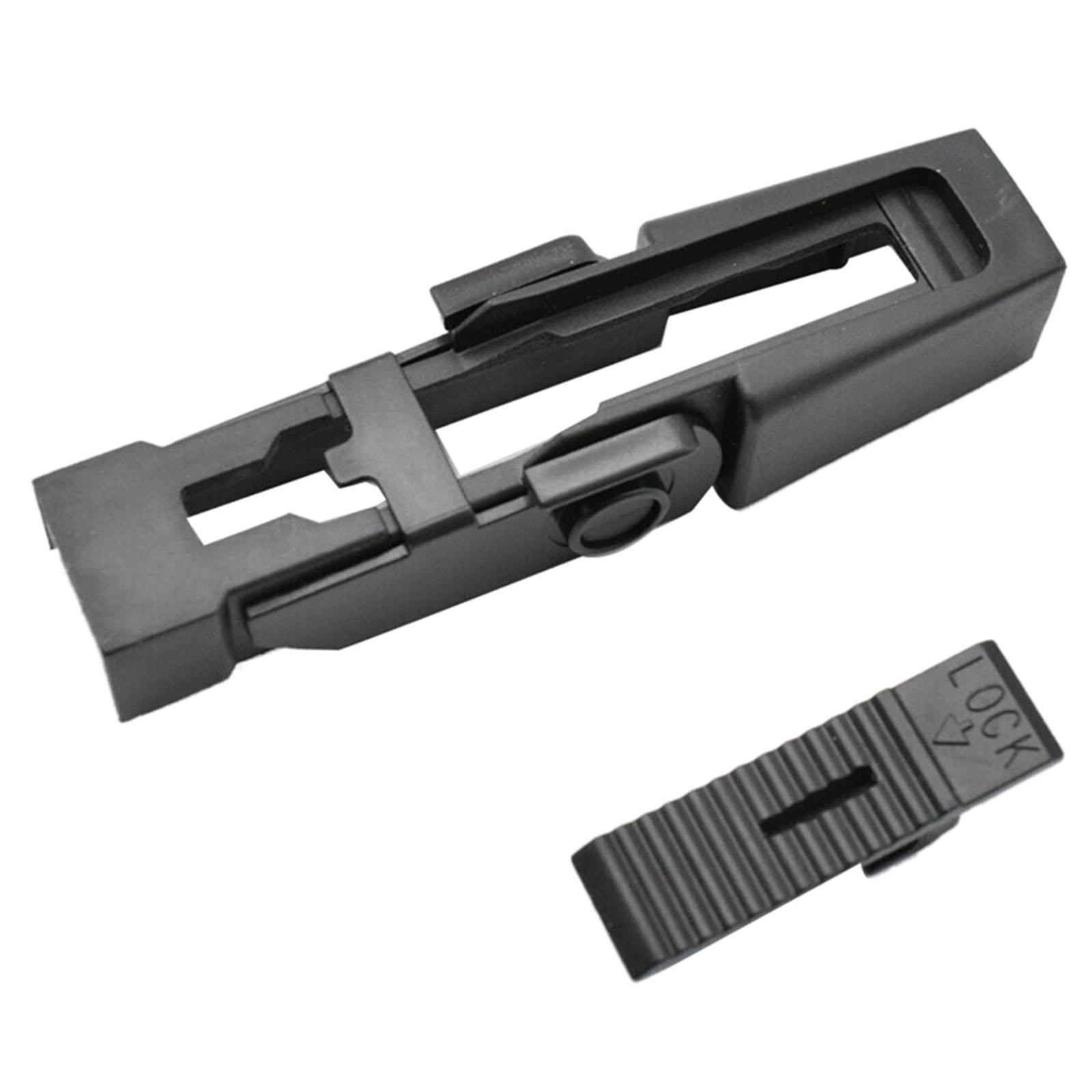 2Pcs Automotive Front Windshield Wiper Arm Retaining Clip/ Black for Discovery 2 L322 Replacement Durable/