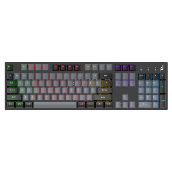 Bàn phím USB cơ gaming EDra EK315X - Hàng Chính Hãng