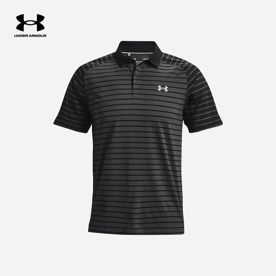 Áo tay ngắn thể thao nam Under Armour Iso-Chill Mix Stripe Polo - 1370092-001