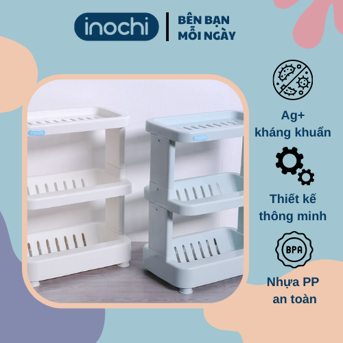 Kệ nhà bếp - Kệ Nachi Inochi - thông minh dùng để đựng gia vị của Inochi Nhật Bản chính hãng cao cấp