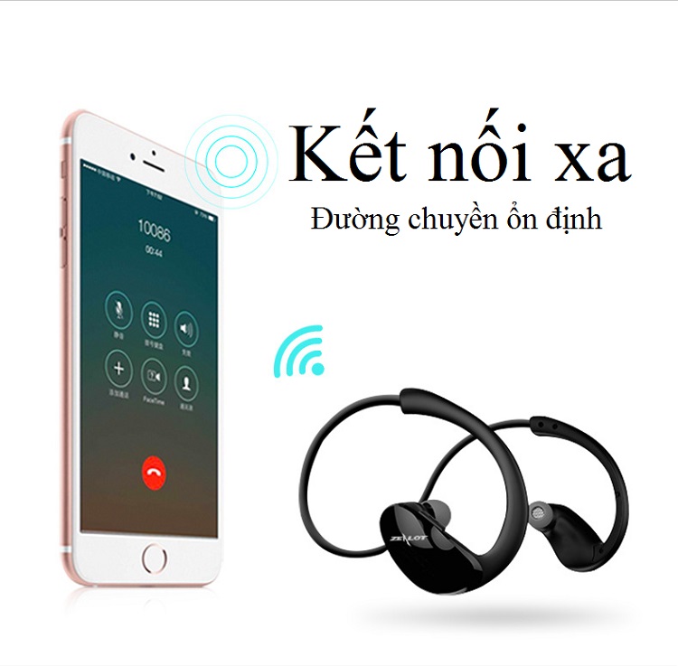 Tai Nghe Dẫn Xương bluetooth CH-6, âm thanh HiFi, kết nối nhanh chóng ổn định, chống ồn hiệu quả, không có độ trễ, pin dung lượng lớn