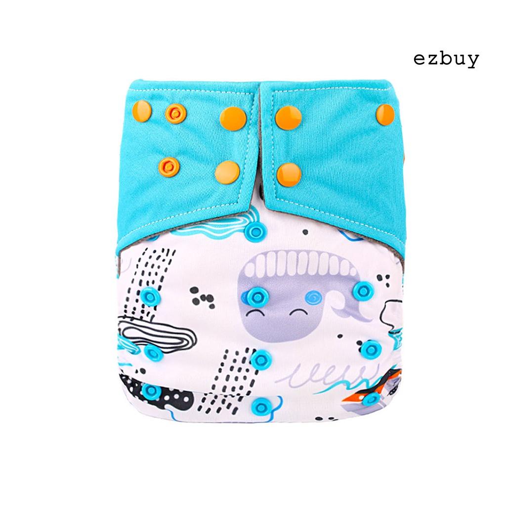 Baby Underwear Cartoon Pattern Water Resistant Breathable Toddlers Potty Training Pants for Infant Accessories - Royal Blue