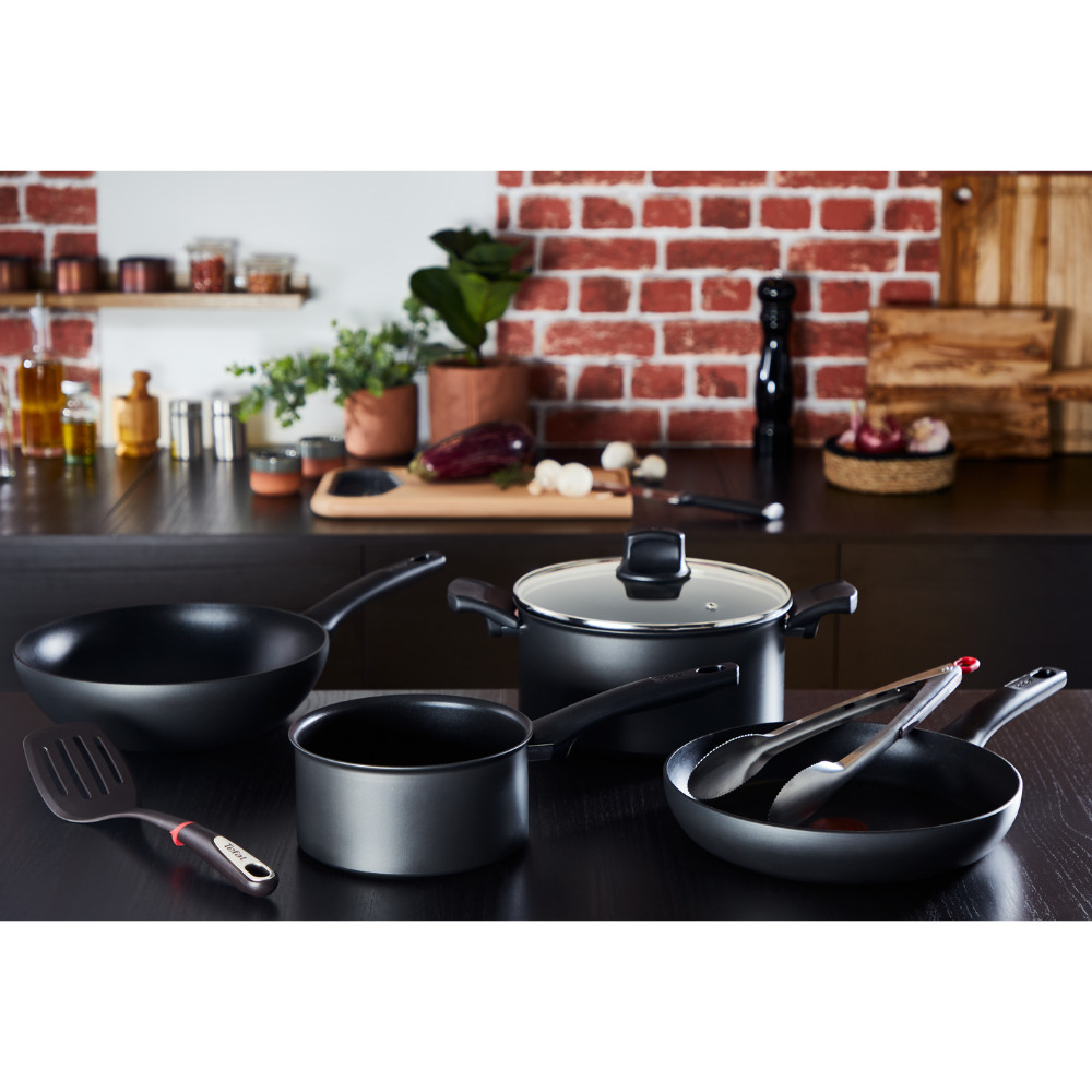 Combo Nồi cơm điện cơ mini Tefal RK224168 & Chảo chiên Tefal Ultimate 28cm - Hàng chính hãng