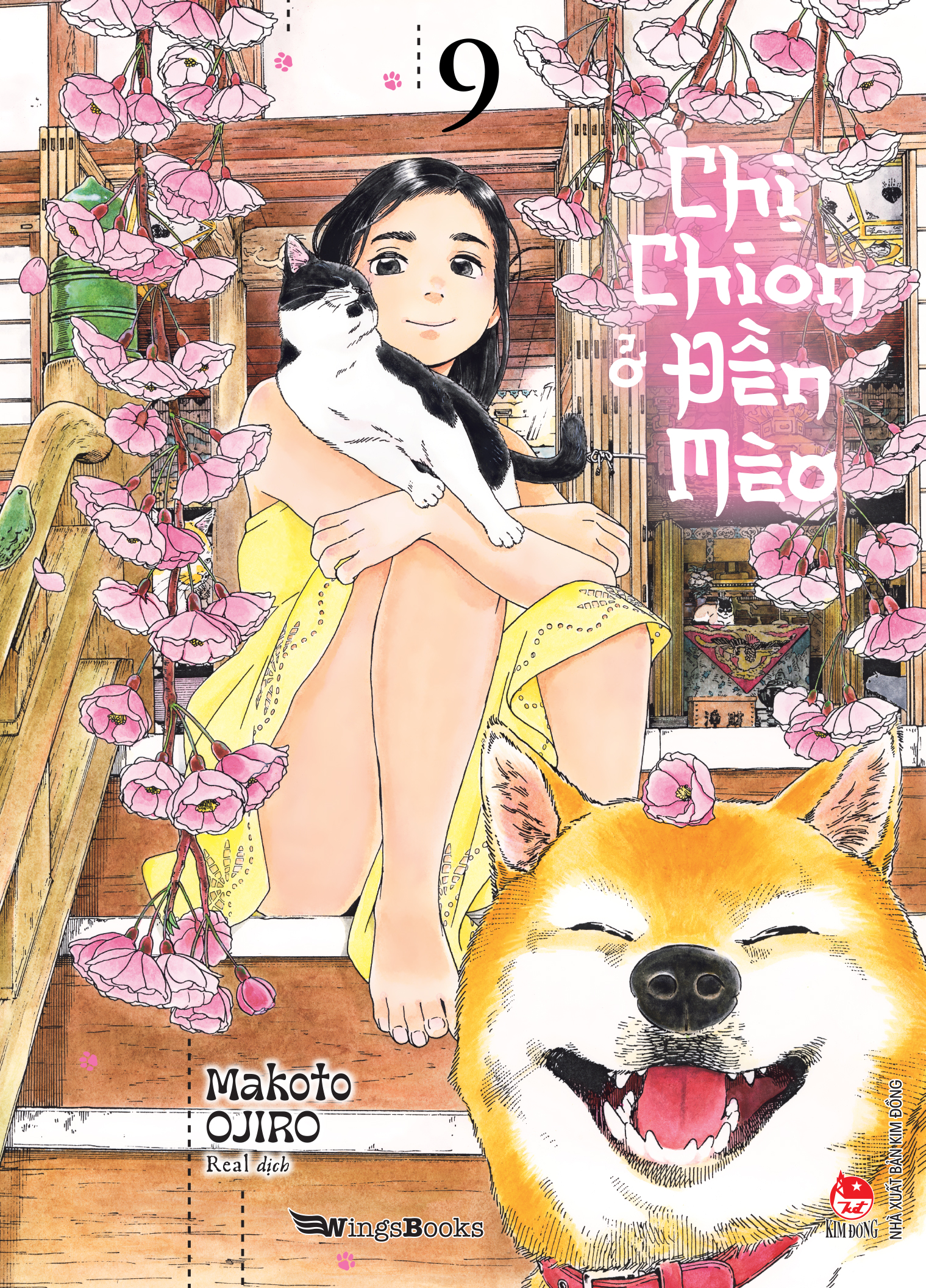 Chị Chion Ở Đền Mèo – Tập 9 [Tặng Shikishi Card + Bìa Áo 2 Mặt]