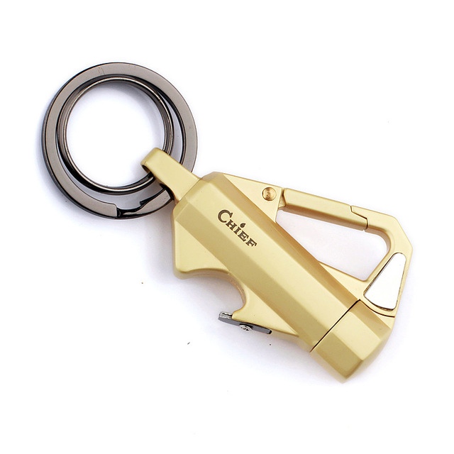 Vỏ Hộp Quẹt Bật Lửa Xăng Đá Chief CF209 Đa Năng Tích Hợp 3 Tiện Ích Trong 1 : Móc Khóa, Hộp Quẹt, Bật Lon Bia