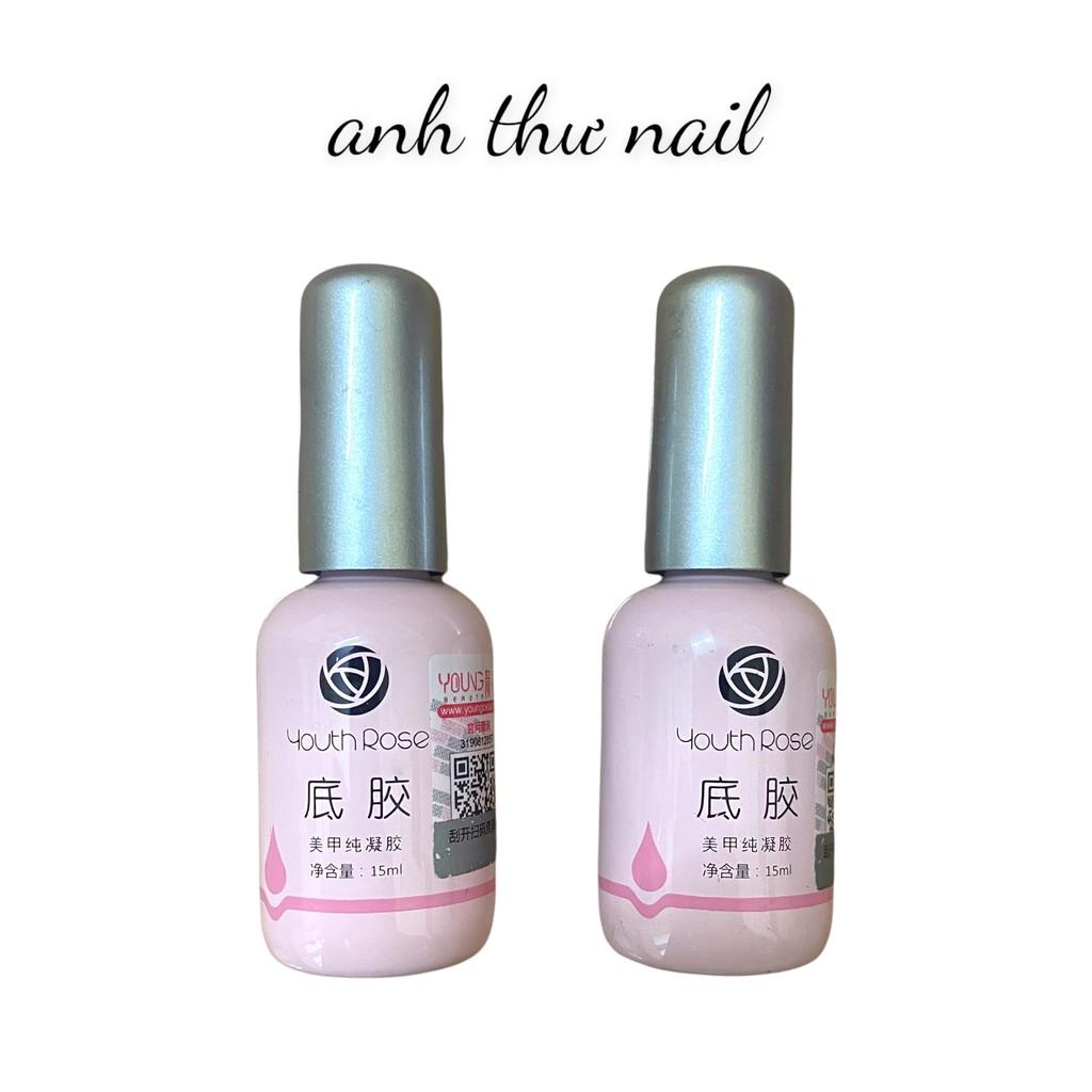 Base nail hoa hồng 15ml,liên kết móng