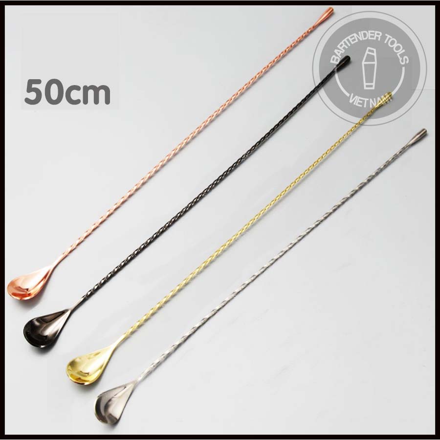 Barspoon Teadrop 50cm - Thìa pha chế giọt trà 50cm