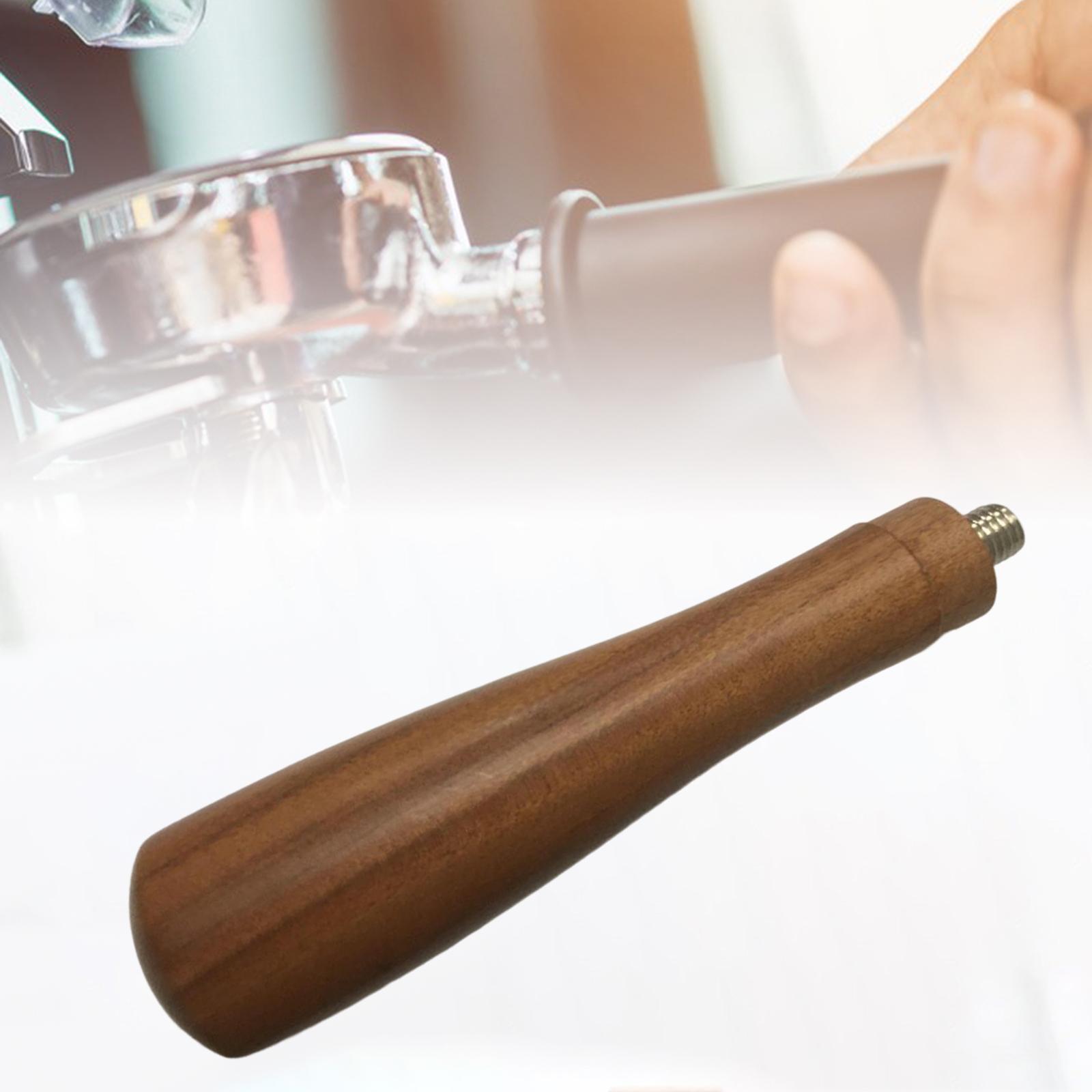 Professional Portafilter Handle Replacement Part Wooden for Coffee Machine
