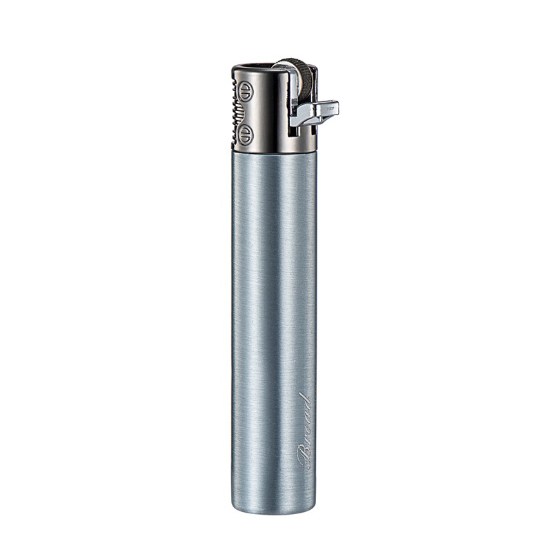 Bật Lửa Gas Đá Hình Trụ Broad BD326 - Xài Gas (Giao màu ngẫu nhiên)