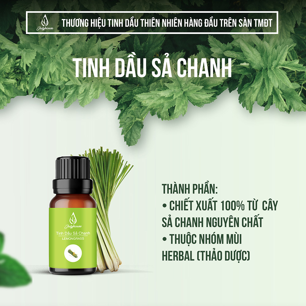 Tinh dầu sả chanh 30ml JULYHOUSE