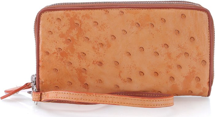 Ví nữ da đà điểu 2 khóa Huy Hoàng