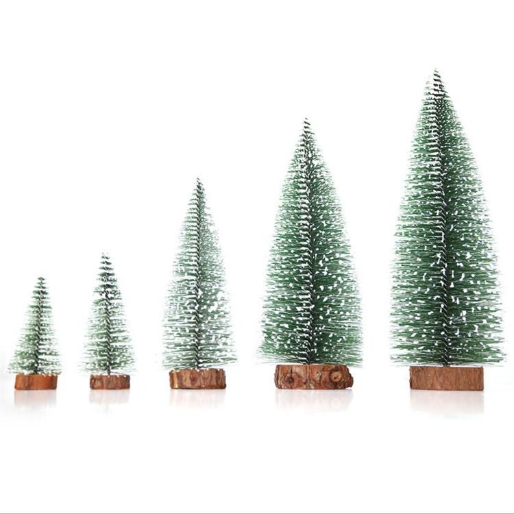 5PCS Bàn để bàn Giáng sinh nhỏ cây thông Noel Mini Tree Cedar Desktop Window Bàn