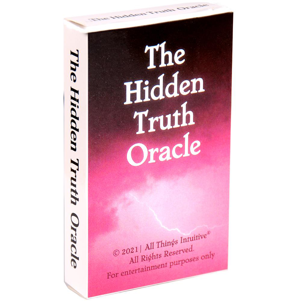 Bộ Bài The Hidden Truth Oracle Tặng Đá Thanh Tẩy