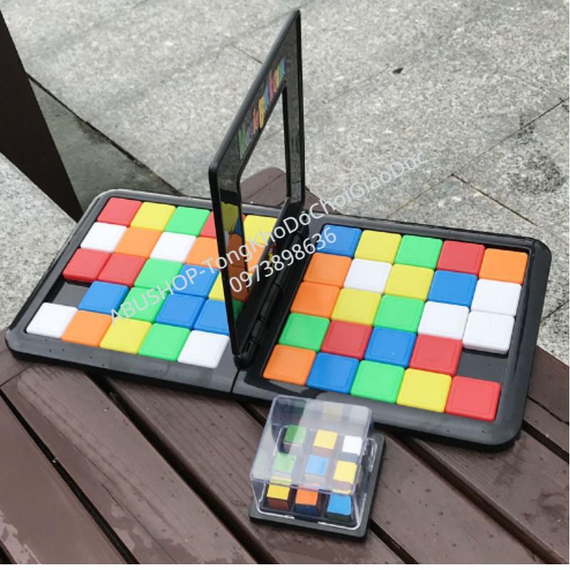 Đồ chơi cho bé RUBIK đối kháng - RUBIK Magic Block Game Đồ chơi trẻ em thông minh 4 chủ đề