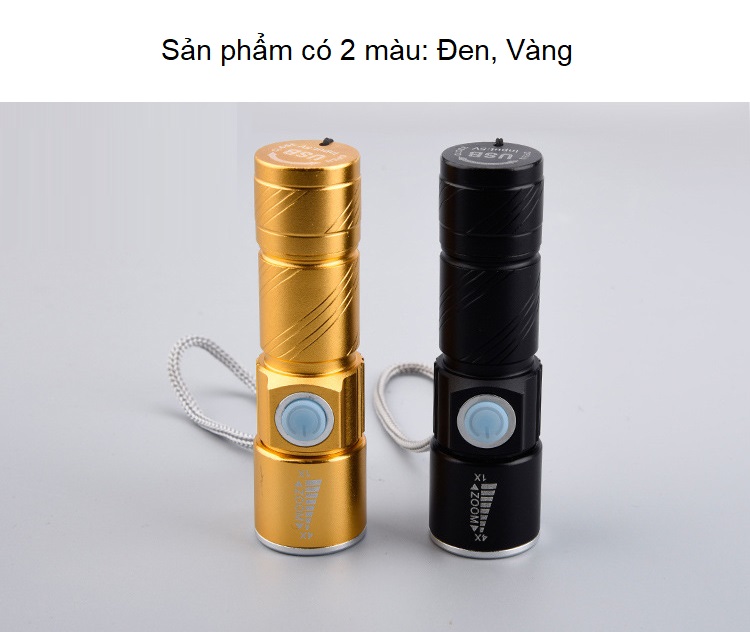 Đèn pin siêu mini cầm tay nhỏ gọn siêu tiện lợi thông minh -giao màu ngẫu nhiên(Tặng móc khóa 3 chức năng cao cấp)