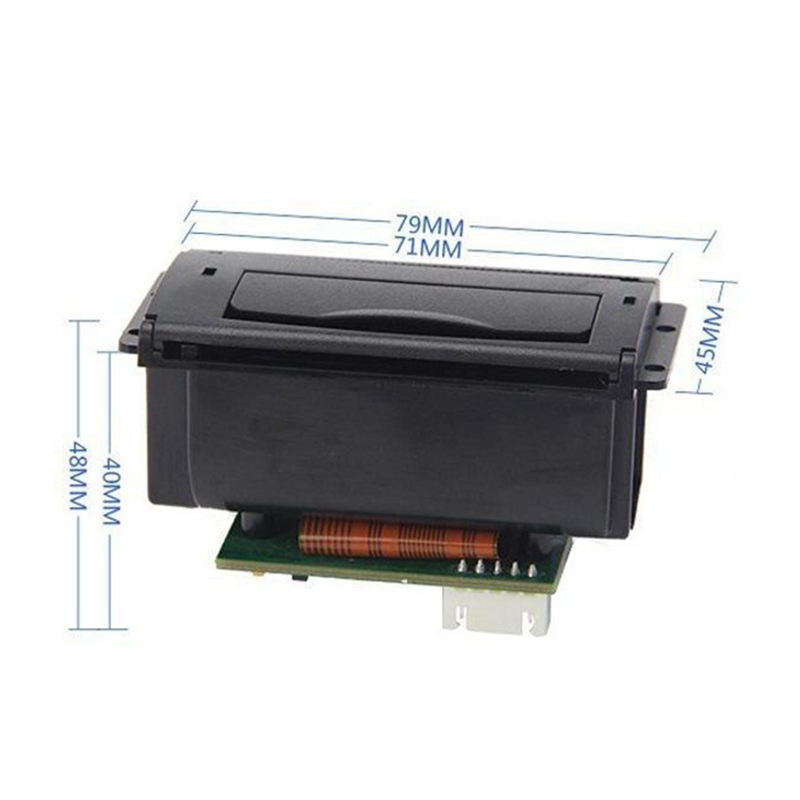 58mm Mini Embedded Thermal Printer Receipt Panel Printer TTL Interface w/ Paper