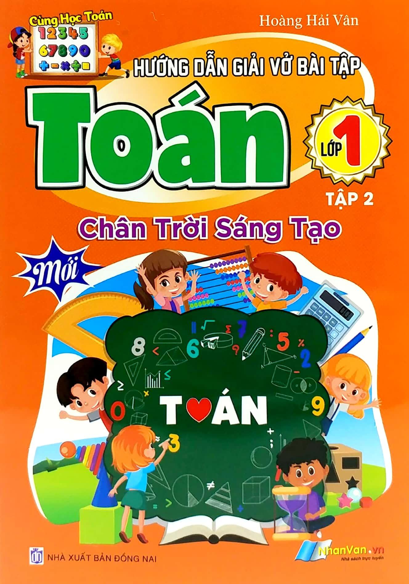 Hướng Dẫn Giải Vở Bài Tập Toán Lớp 1 - Tập 2 (Chân Trời Sáng Tạo)