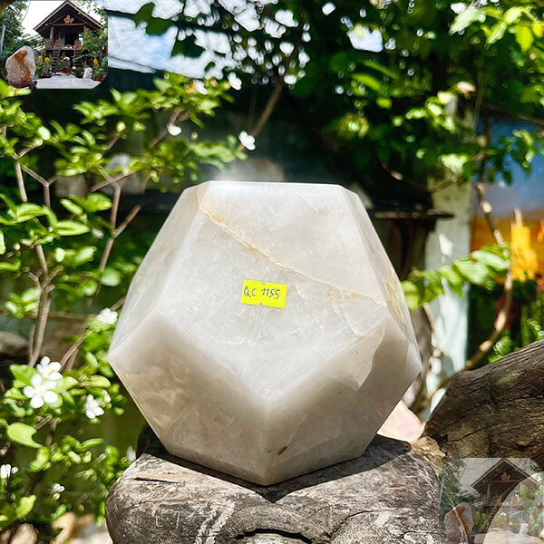 Thạch anh đa giác NHA SAN QC1155 Giải pháp phong thủy hiệu quả - 6.9 Kg