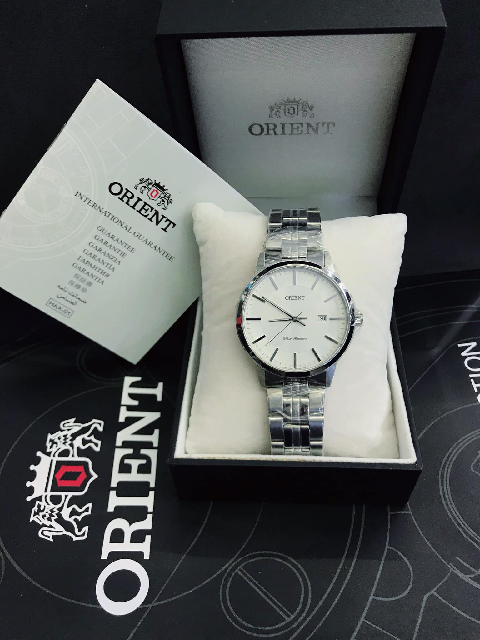 Đồng hồ nam dây kim loại Orient FUNG8003W0