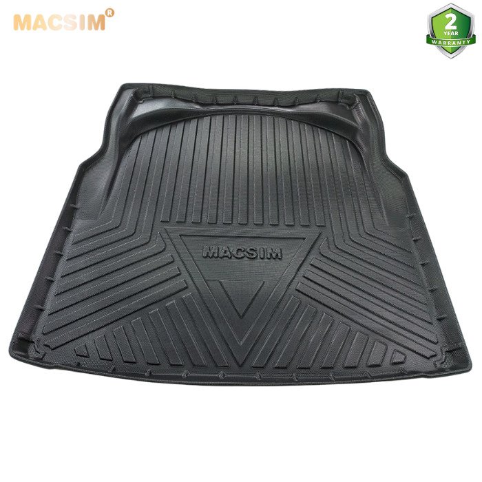 Thảm lót cốp Mercedes E 2010-2015 (qd) nhãn hiệu Macsim chất liệu tpv cao cấp màu đen