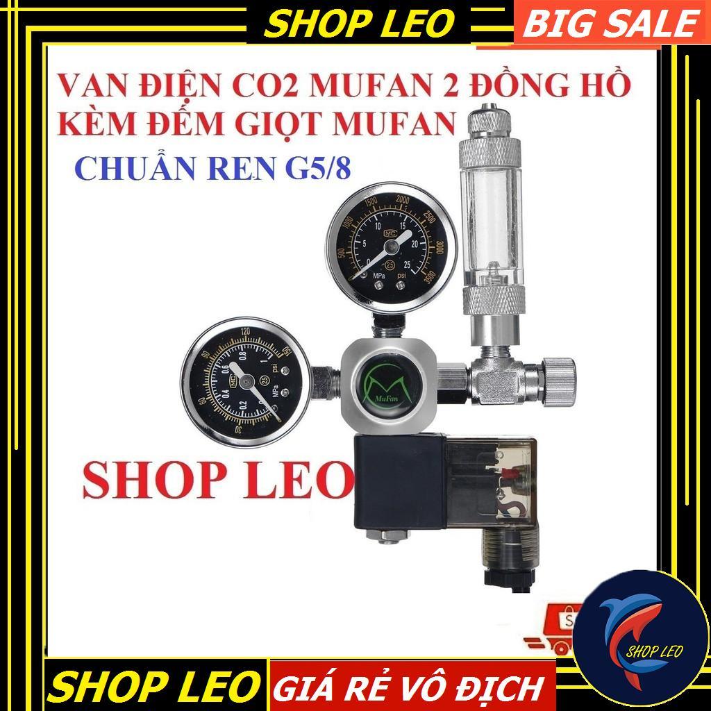 VAN ĐIỆN CO2 MUFAN REN G5/8 - VAN ĐIỆN TINH CHỈNH CO2