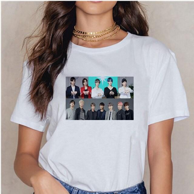 Áo Thun In Hình Nhóm Nhạc BTS Kpop Hàn Quốc