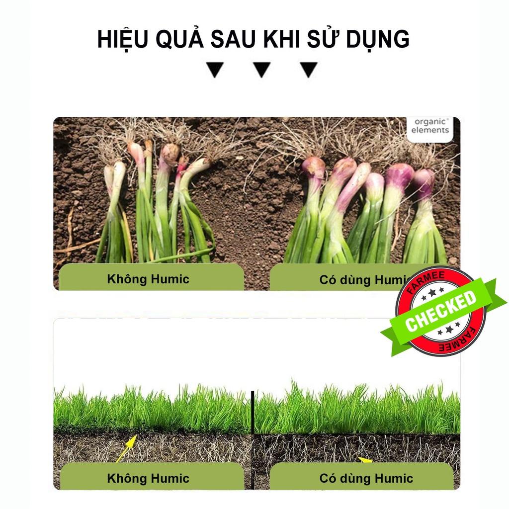 Phân bón hữu cơ Humic farmee 10 kg, Siêu kich rễ, hỗ trợ hấp thụ dinh dưỡng