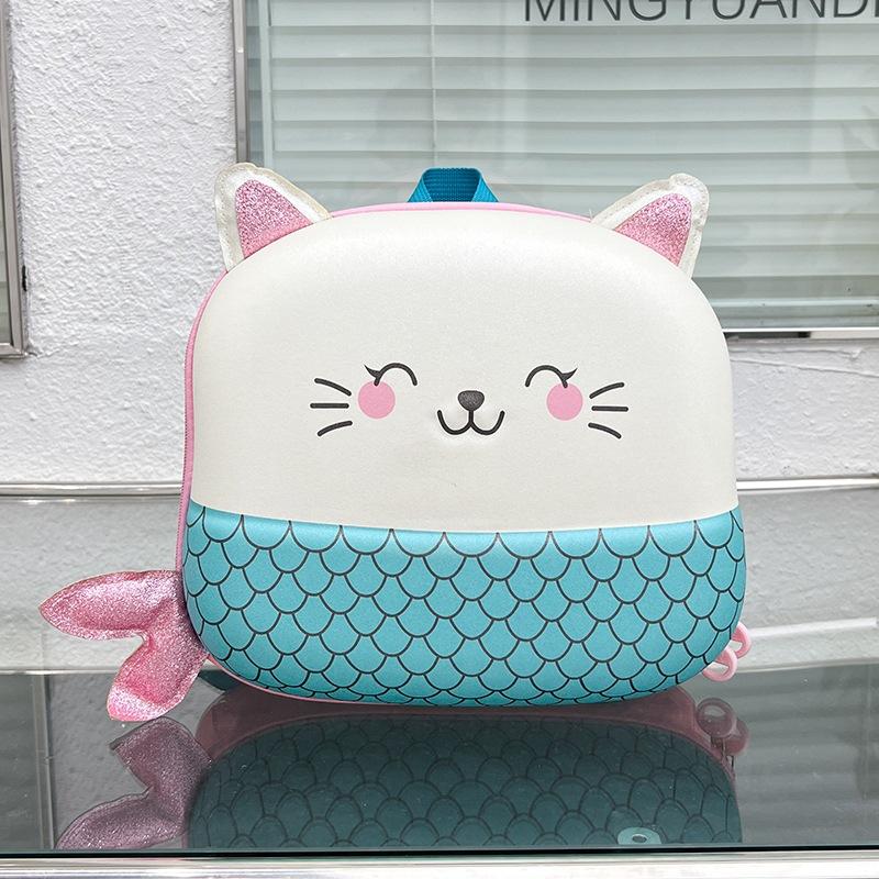 Ba Lô Cho Bé Mầm Non &amp; Mẫu Giáo 2-5 Tuổi Tiên Cá Mèo BLT34